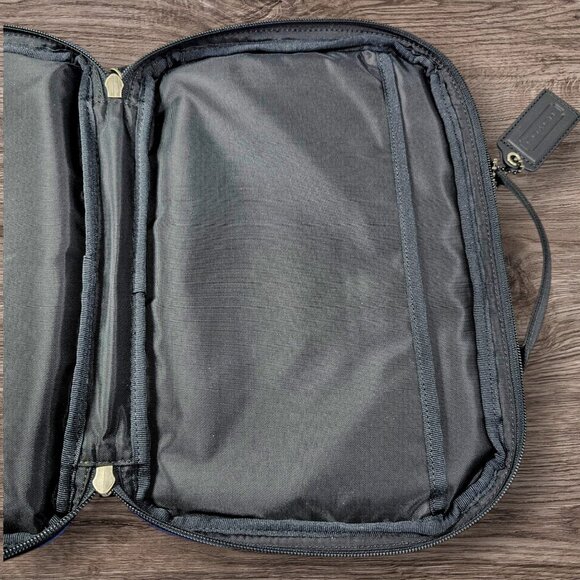 Coach Tablet Case Top Handle Nylon Leather and Canvas Navy for iPad / Galaxy NWT - Picture 12 of 12